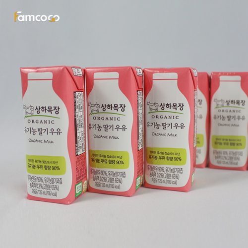 Sữa tươi Maeil Organic Milk Hàn Quốc vị dâu